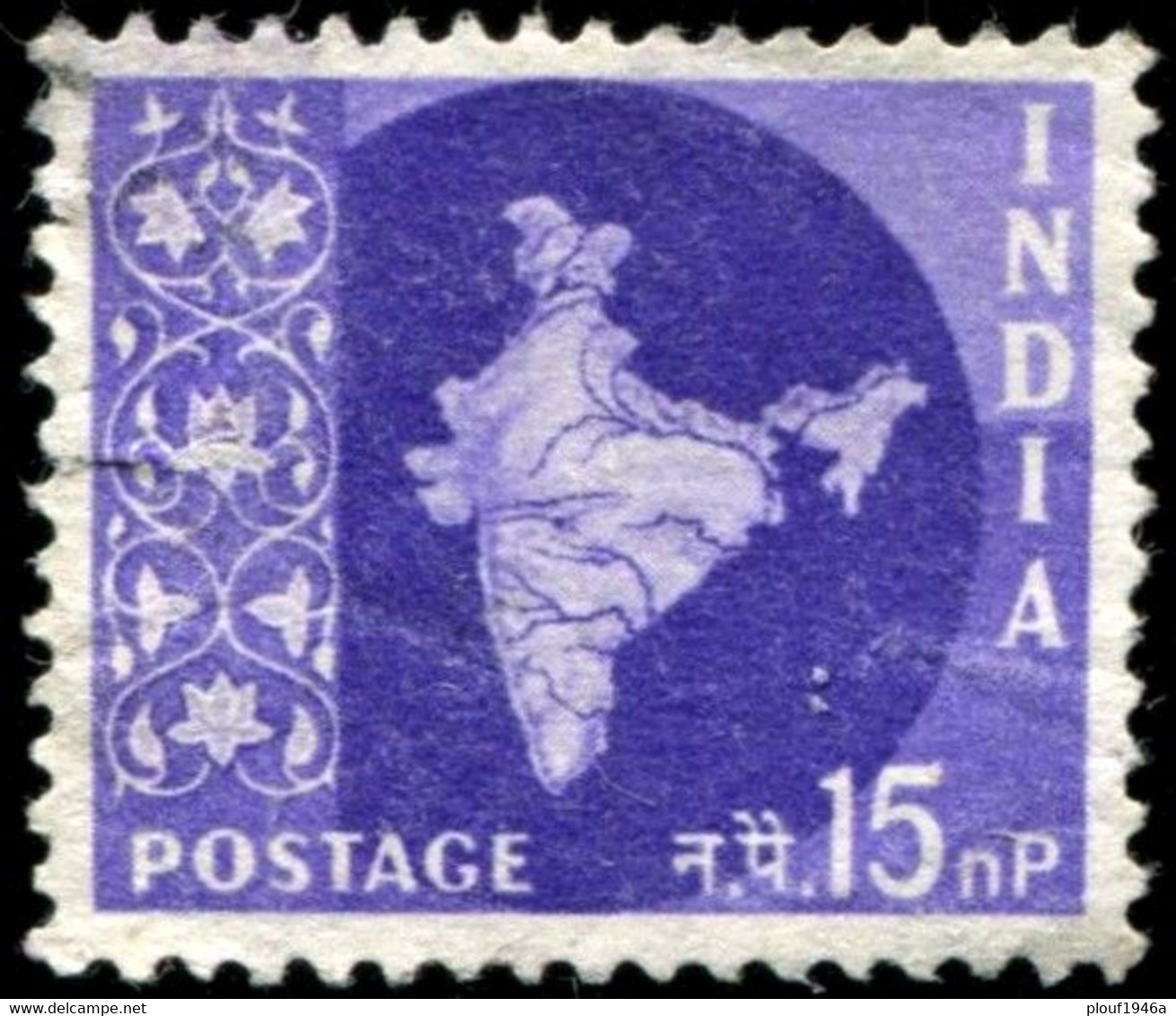 Pays : 229,1 (Inde : République)  Yvert Et Tellier N° :  100 B (o) - Used Stamps