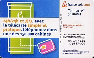 @+ Télécarte MODE D´EMPLOI GARCON - VERSO 2 - 50 U - GEM1 - 01/05. - 2005