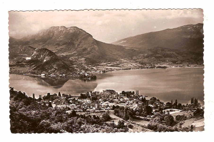 TALLOIRES Et La Presqu'île De DUINGT. - Talloires