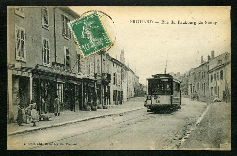 54 - FROUARD - Rue Du Faubourg De Nancy - Frouard