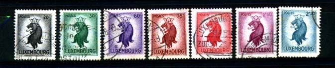 LUXEMBOURG - Yvert - 360/66 - Cote 2,25 € - Stamps