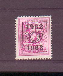 Belg - PO N° 728 - Tipo 1951-80 (Cifra Su Leone)