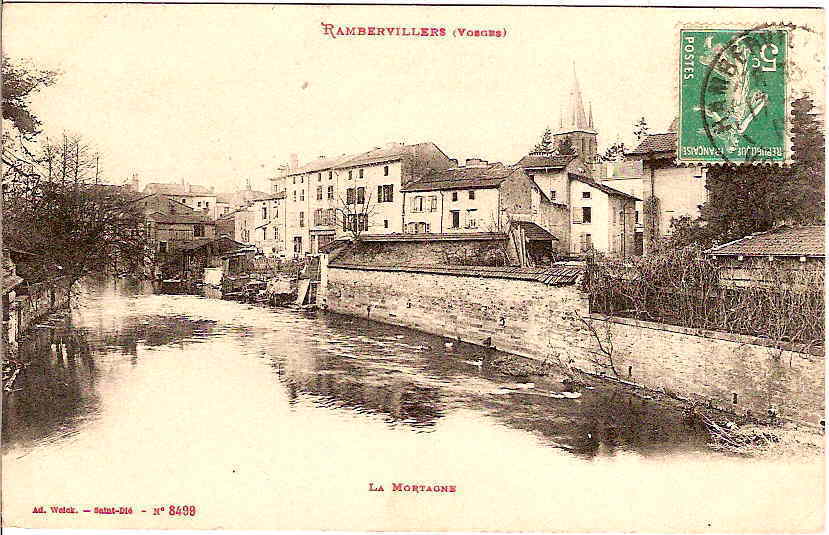 RAMBERVILLIERS - La Mortagne. - Rambervillers