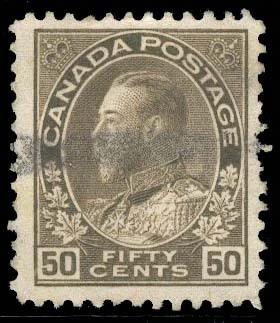 Canada (Scott No. 120 - Roi / George V / King) (o) - Gebraucht