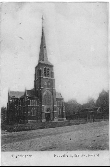 Huizingen   Huyssinghen      Nouvelle Eglise St-Léonard - Beersel