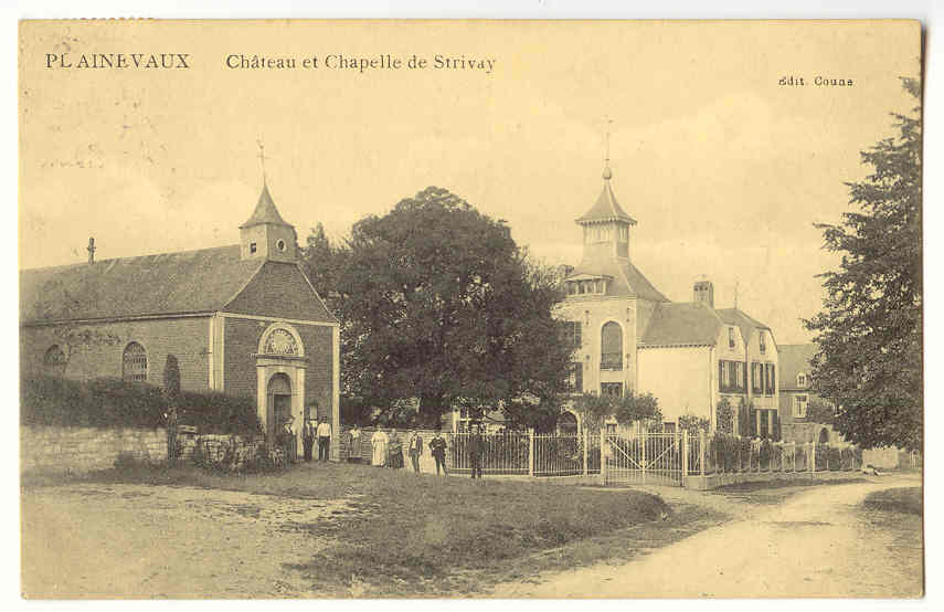 4780  -  PLAINEVAUX   -  Château Et Chapelle De Strivay - Neupre