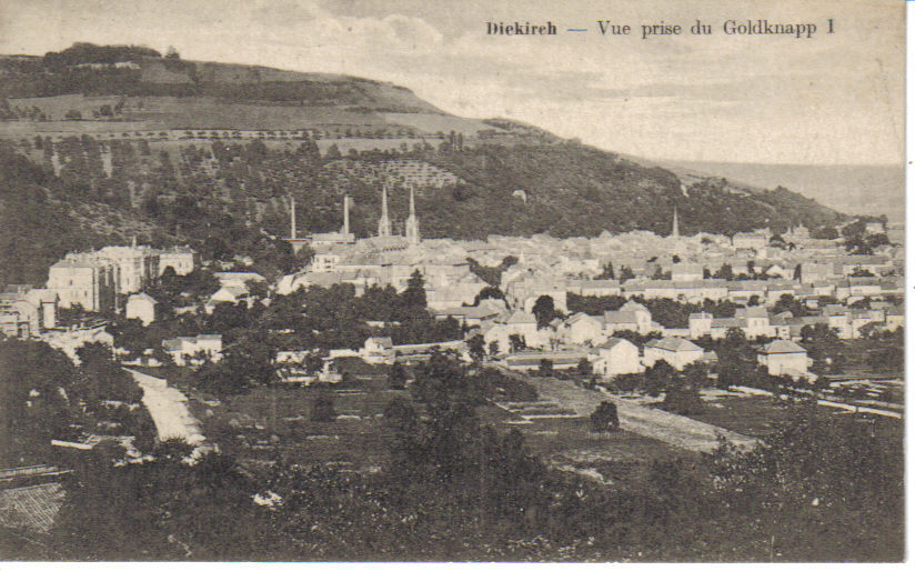 DIEKIRCH - Vue Prise Du Goldknapp - Diekirch