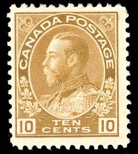 Canada (Scott No. 118 - Série Amiral / Admiral Issue) (**) - Ongebruikt