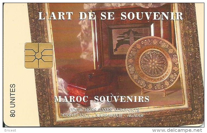 - MAROC L´ART DE SE SOUVENIR 80U BON ETAT - Marokko