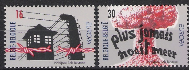 Belgie OCB 2597 / 2598 (**) Europa - 1995