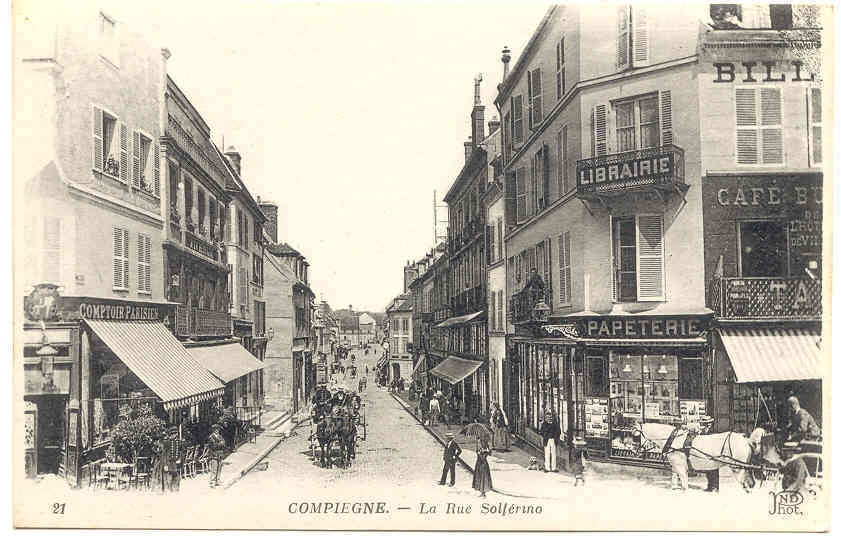 325 3 CPA, COMPIEGNE Après Le Bombardement, Lambert, 29 28 21 - Compiegne