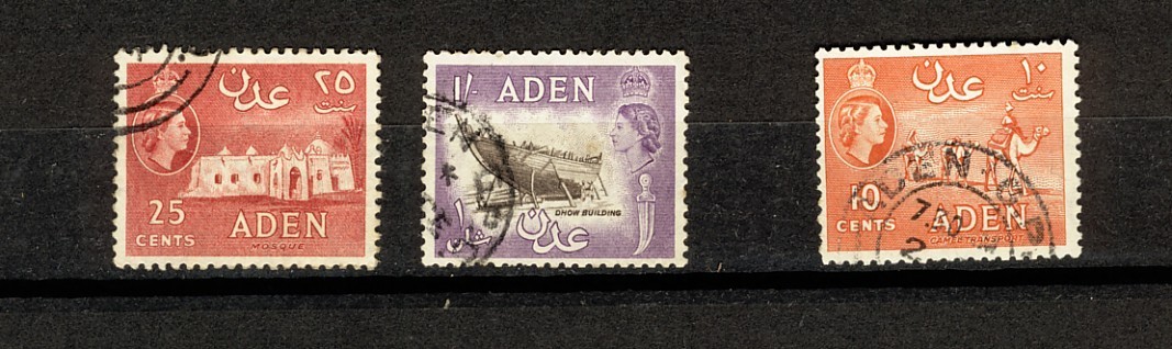 ADEN EN OBLITERES  EX  COLONIE ANGLAISE - Aden (1854-1963)