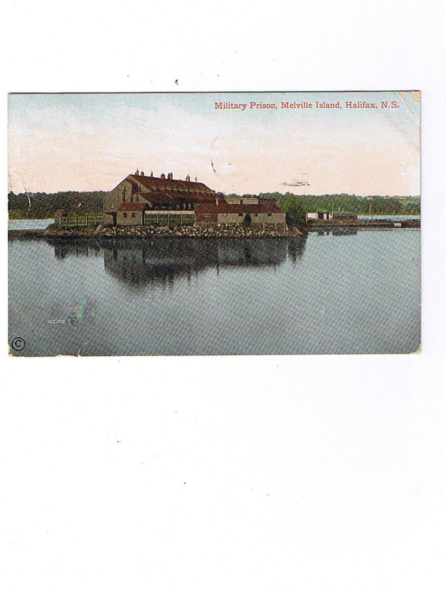 HALIFAX   MILITARY PRISON  Carte Circulée 1911 - Halifax