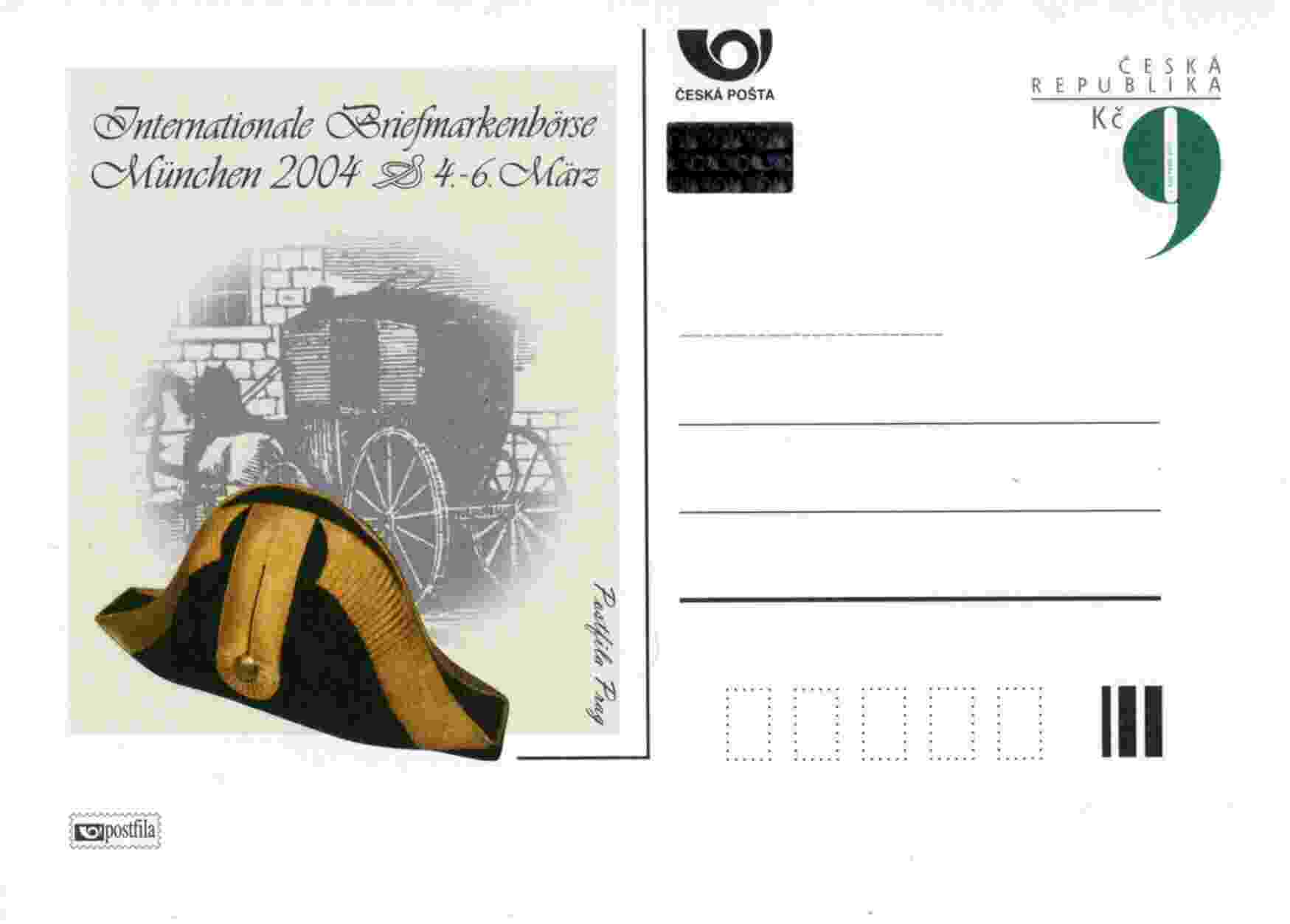 Entier Postal De 2004 Sur Carte Postale Avec Illust. "Coiffe" - Ansichtskarten