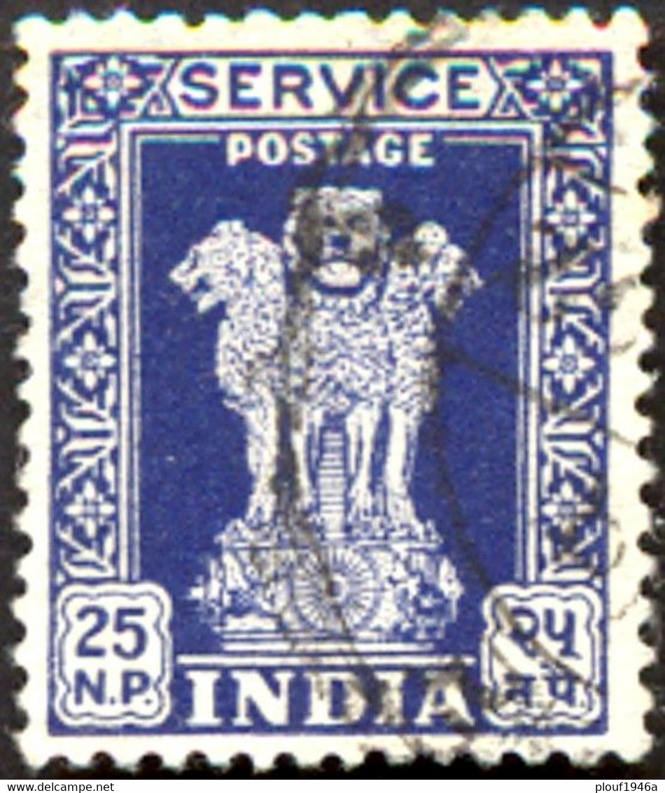 Pays : 229,1 (Inde : République) Yvert Et Tellier N°: S  21 (o) - Official Stamps