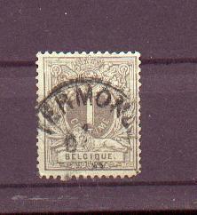 Belg - N° 43 ° - 1869-1888 Lion Couché (Liegender Löwe)