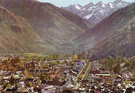 CP Luchon (Haute-Garonne) Vue Générale Et Le Port De Vénasque,éd. Jové, Carte Neuve - Luchon