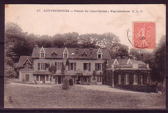 YVELINES - Louveciennes - Manoir Du Coeur Galant - Vue Interieur - Louveciennes