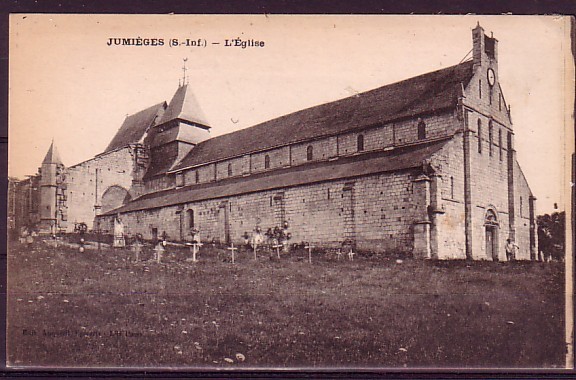 SEINE MARITIME - Jumieges - L'eglise - Jumieges