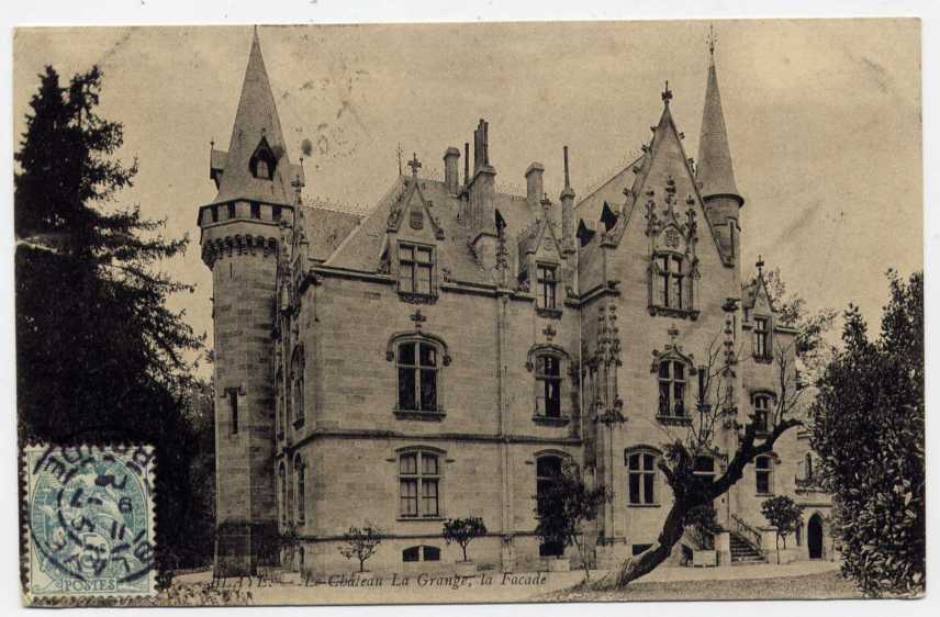Réf 61  - BLAYE - Le Château LA GRANGE La Façade (1906) - Blaye