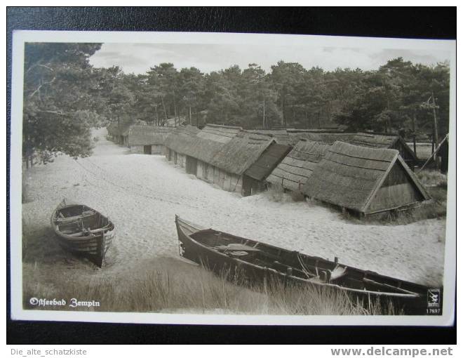 OSTSEEBAD ZEMPIN  // ZINNOWITZ   AK 1935 - Greifswald