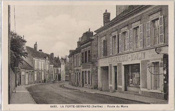 LA FERTE BERNARD ROUTE DU MANS - La Ferte Bernard