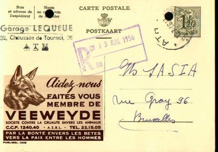 21345 - Entier Postal - Carte Publibel N° 1345 - Veeweyde - Publibels