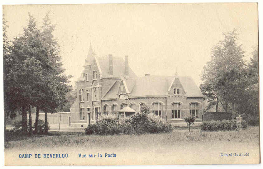 4978  -  Camp De BEVERLOO - Vue Sur La Poste   *militaria* - Leopoldsburg (Kamp Van Beverloo)