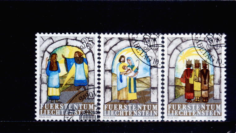 C5152 - Lichtenstein 1984 - Yv.no.804/6 Obliteres - Usati