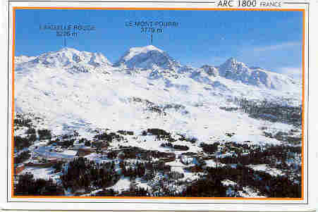ARC 1800 Vue Panoramique Et Le Domaine Skiable - Bourg Saint Maurice