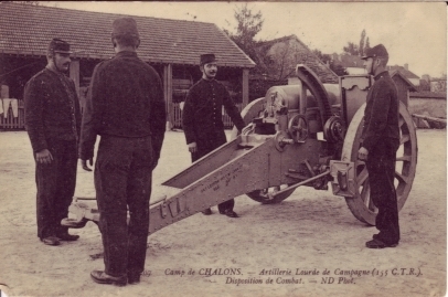 Camp De Chalons- Artillerie Lourde De Campagne - Camp De Châlons - Mourmelon