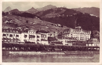 Montreux Et Rochers De Naye - Roche