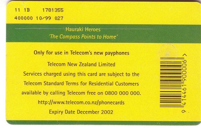New Zealand - NZ - Hauraki Heroes 5.$  ( See Scan For Condition ) - Neuseeland