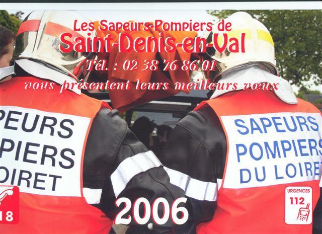 Calendrier Sapeur Pompiers Loiret 2006 - Grand Format : 2001-...