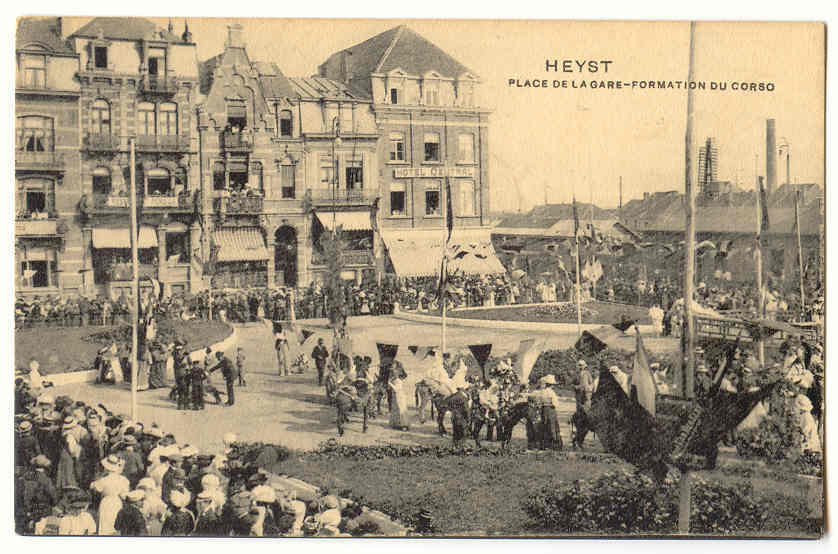 4838 - HEYST - Place De La Gare - Formation Du Corso - Heist