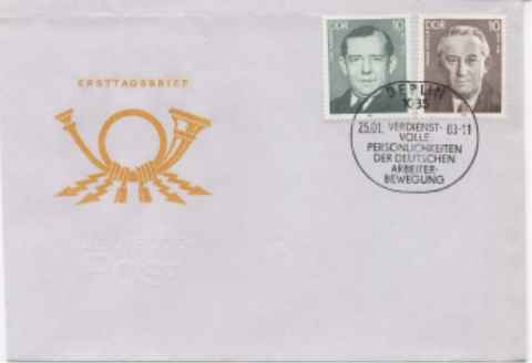 DDR-East Germany 1983  Fdc - Lettres & Documents