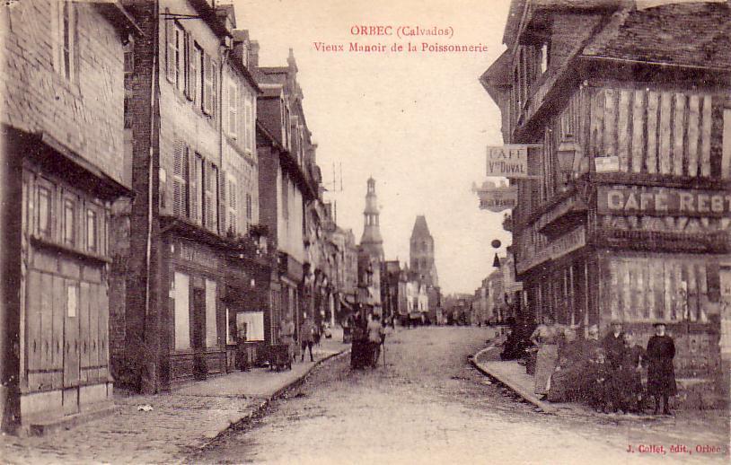 ORBEC.  Vieux Manoir De La Poissonnerie - Orbec