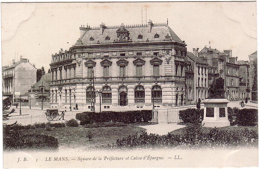 LE MANS(72) / Square De La République Et Caisse D'Epagne / D 3682 - Banques