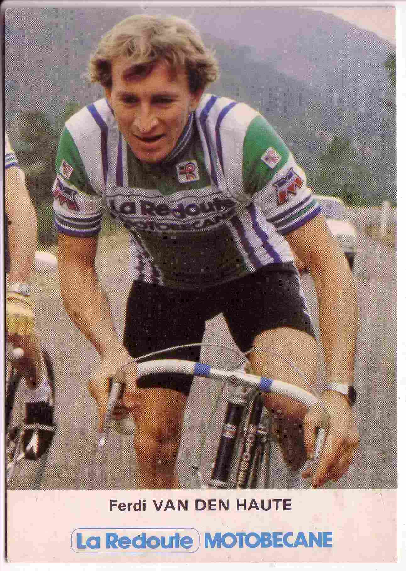 Cyclisme Redoute Motobecane Ferdi Van Den Haute - Cyclisme