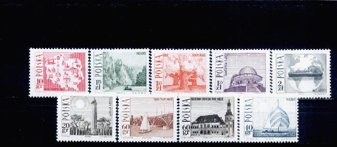 Pologne Yv.no.1565/63 Neufs** - Unused Stamps