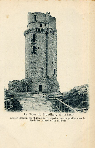 91 - ESSONNE - MONTLHERY - LA TOUR - ANCIEN DONJON Du CHATEAU  FORT - Montlhery