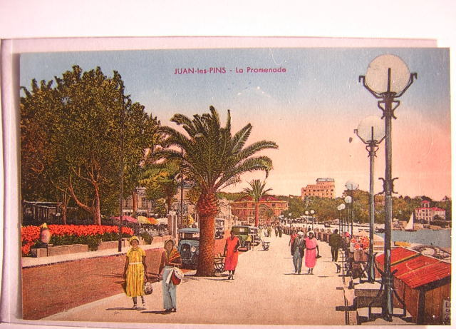Cpa     JUAN     La Promenade - Juan-les-Pins