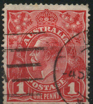 -- Australie YT N°  20 Roi George V Oblitéré/used ° - Usati