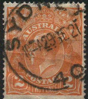 -- Australie YT N°  25 Roi George V Oblitéré/used ° - Usados