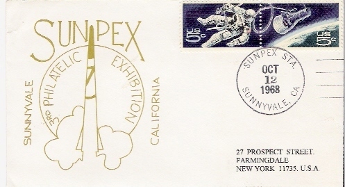 USA / SUNPEX / PROJET GEMINI / 29.11.1967 - Estados Unidos