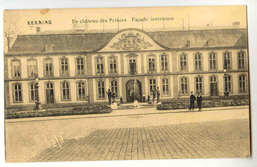 5214 - SERAING - Le Château Des Princes - Façade Intérieure - Seraing