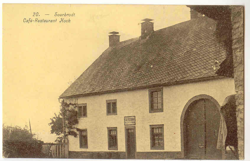 5204 - SOURBRODT - Café-Restaurant KOCH - Weismes