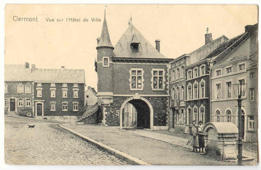 5172 -  CLERMONT - Vue Sur L'Hôtel De Ville - Thimister-Clermont