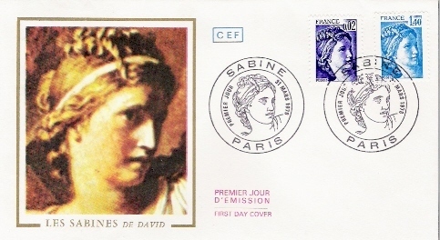 FDC / SABINE / 1978. - 1977-1981 Sabine De Gandon