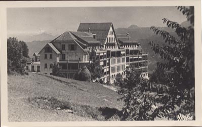 St Hilaire Du Touvet Sanatorium AMM Au Fond à Gauche Le Mont Blanc - Saint-Hilaire-du-Touvet